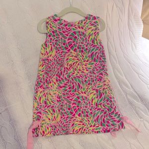 Lilly Pulitzer 4T Girls Multicolored Dress with Pockets